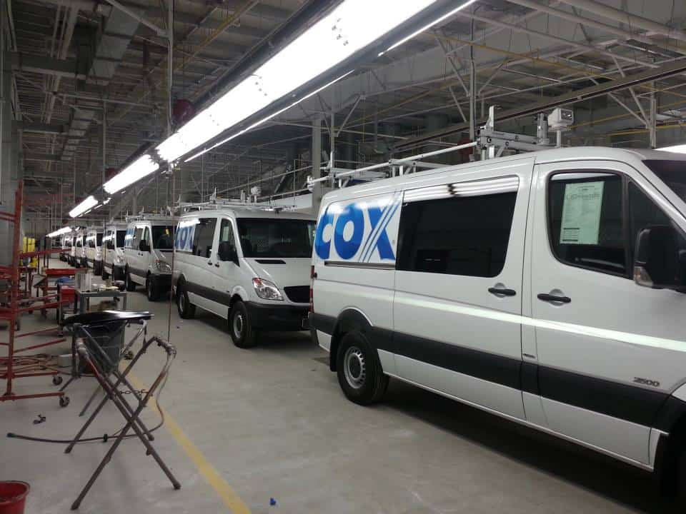 cohesive commercial fleet wraps